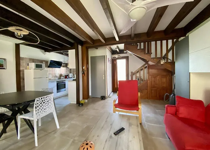 Maison Mitoyenne Rénovée, 2 Chambres, Proche Centre, Terrasse Et Parking - Fr-1-495-152 Casa vacanze